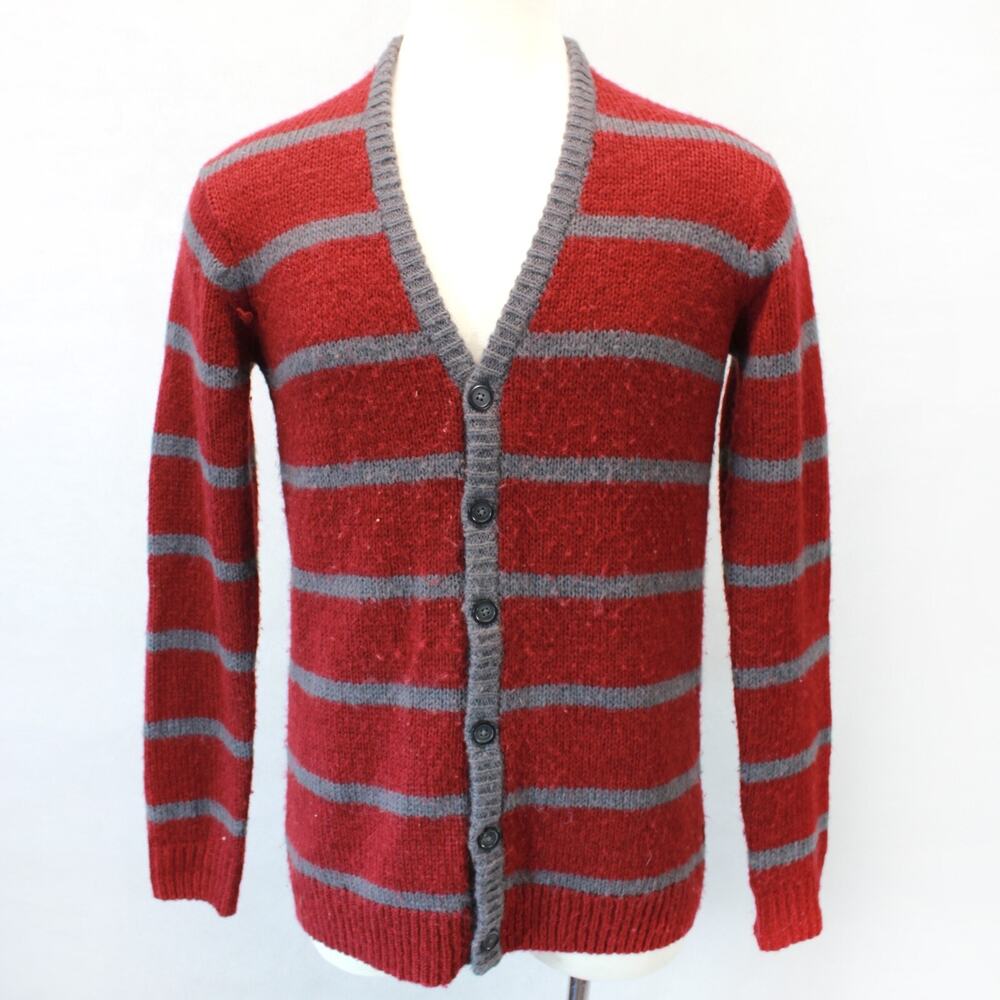 Richard Chai original Penguin wool blend grandpa professor cardigan sweater XL